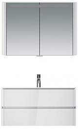 Am.Pm Мебель для ванной Sensation 100 белый глянец – фотография-1